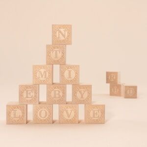 Uncle Goose Uppercase alphabet Blocks